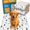 Green Lifestyle Reusable Dog Training Pads Quilted Washable-0