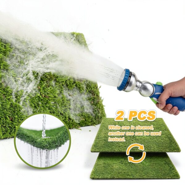 Pavo Reusable Dog Training Pads Artificial Grass Indoor-2