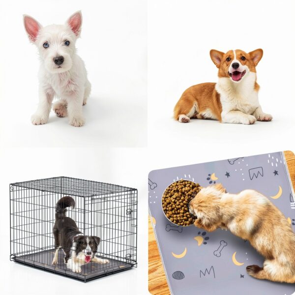 UPSKY Reusable Dog Pee Pads Washable Anti-Slip Polyester-5