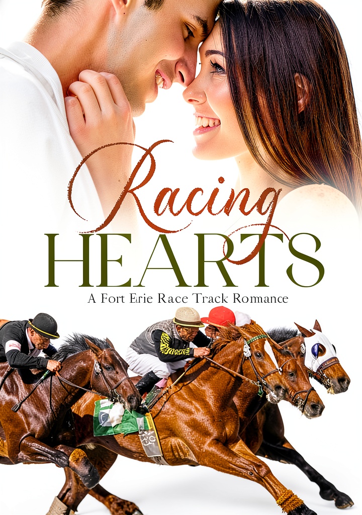 'Fort Erie Race Track Fiction Series Kindle book cover on a device'