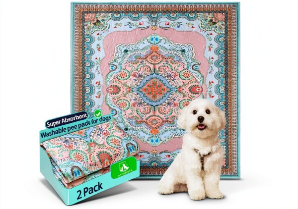 Aitmexcn Reusable Dog Training Pads Cotton Super Absorbent-0