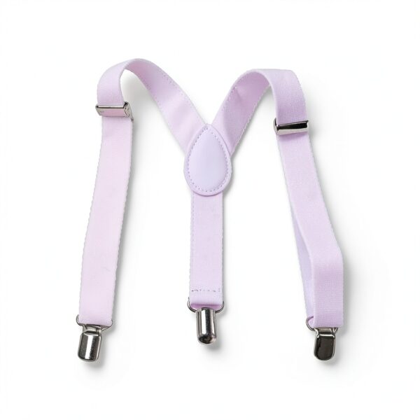 Boys Suspenders Galyacht Adjustable Elastic White Design-4
