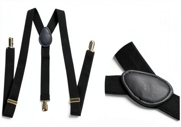 Kids Suspenders Bow Tie Set Polyester Adjustable Toddler-1