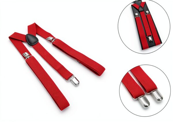 Baby Suspenders Bow Tie Set Adjustable Durable for Toddlers-1