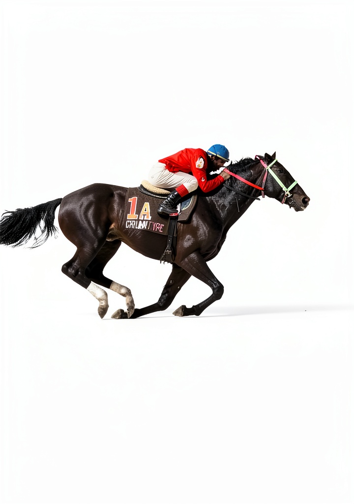 Holt Paperbacks Kindle eBook displayed on a tablet with horse racing imagery
