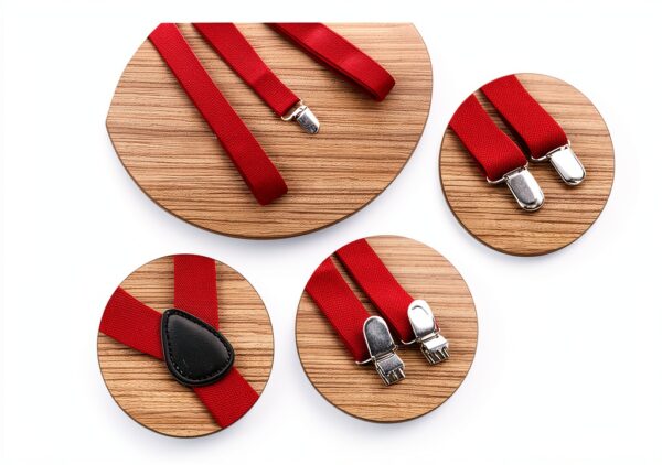 Baby Suspenders Bow Tie Set Adjustable Durable for Toddlers-2