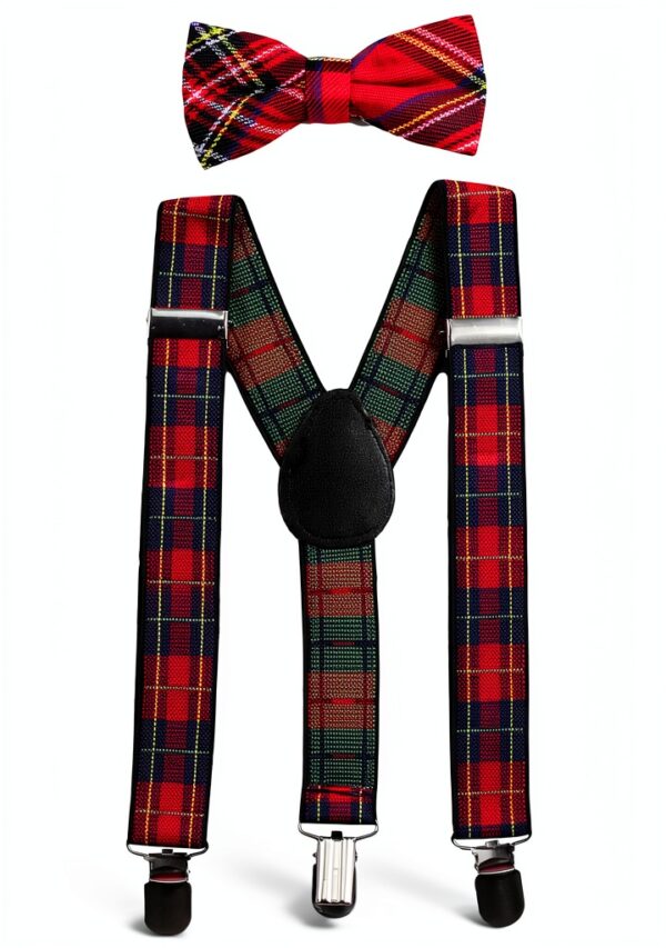 Elastic Clip Suspenders for Boys Unisex Child Clothing-0