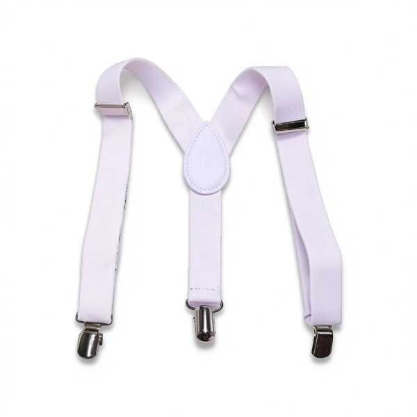 Boys Suspenders Galyacht Adjustable Elastic White Design-3
