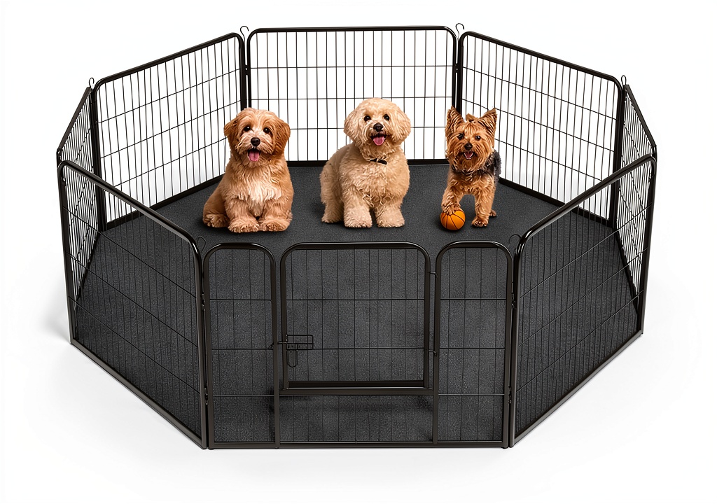 INVENHO washable dog pee pad in use on a floor