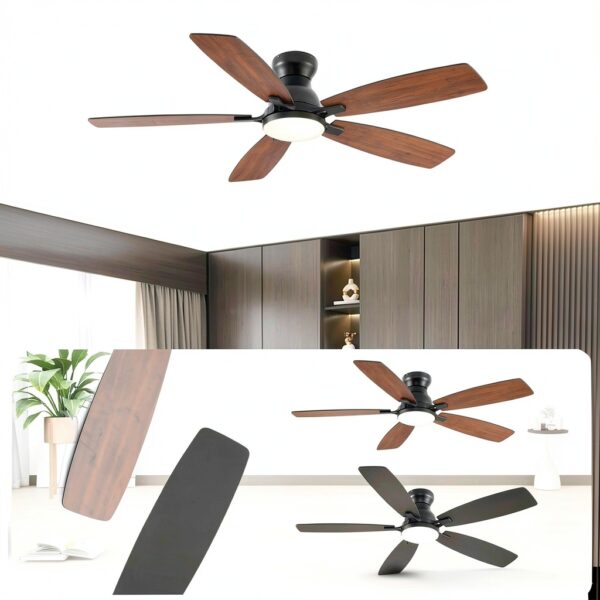 NKPU Modern Ceiling Fan with Remote-1