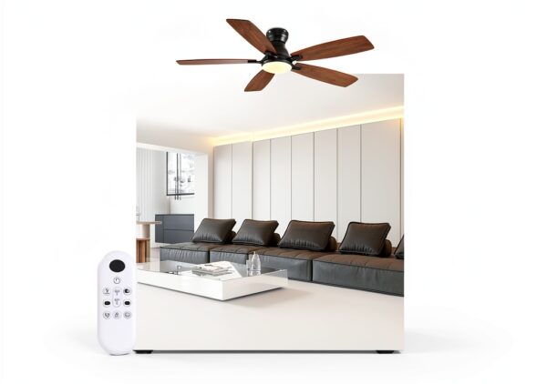 NKPU Modern Ceiling Fan with Remote-2