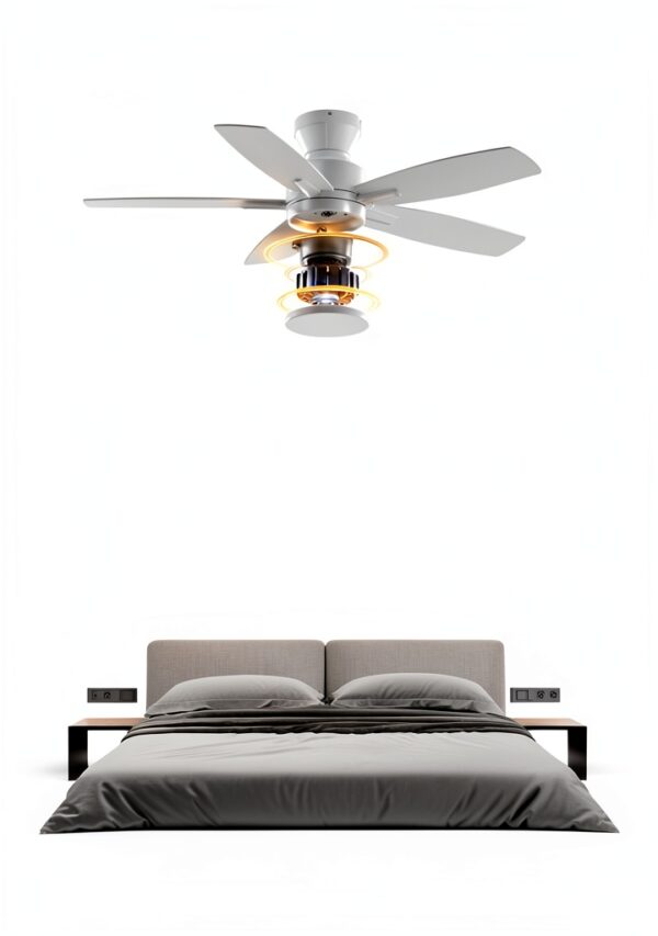 Ceiling Fan SmartApp Black 42in Modern Design-1