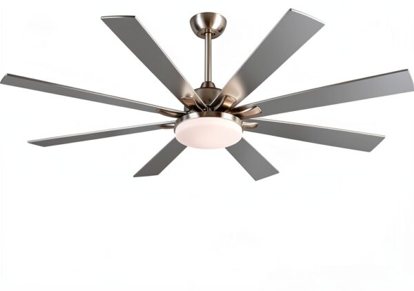 POCHFAN Ceiling Fan Modern LED Remote 72 Inch-0
