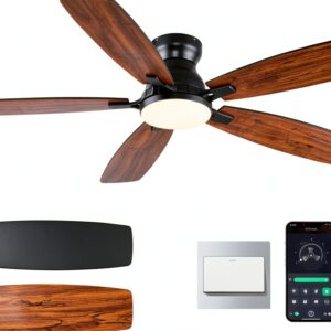 NKPU Modern Ceiling Fan with Remote-0