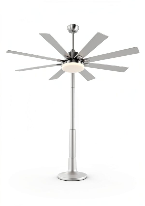 POCHFAN Ceiling Fan Modern LED Remote 72 Inch-8
