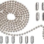 DLHMBOQ Stainless Steel Pull Chain Extender 120in Silver DL-3M-0