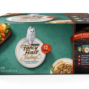 Purina Fancy Feast Wet Cat Food - Meat Chicken in Sauce 12 3oz Cans-0