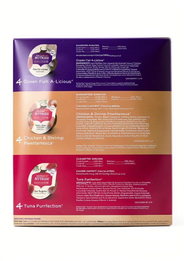 Rachael Ray Nutrish Wet Cat Food Ocean Lovers 2.8oz 12-Pack Grain-Free-6