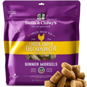 Freeze Dried Raw Cat Dinner Stella & Chewy's Chicken 98% Cage-Free-0