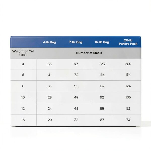 Hill's Science Diet Adult 1-6, Adult 1-6 Premium Nutrition, Dry Cat Food, Chicken Recipe, 4 lb Bag-12