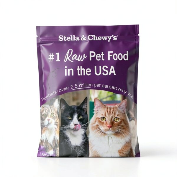 Freeze Dried Raw Cat Dinner Stella & Chewy's Chicken 98% Cage-Free-6