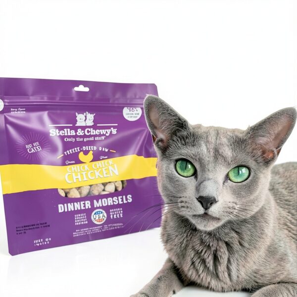 Freeze Dried Raw Cat Dinner Stella & Chewy's Chicken 98% Cage-Free-10